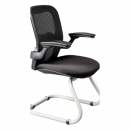 Silla de Visita Malla Cromada