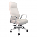 Silla Ejecutiva Blanca Acolchada