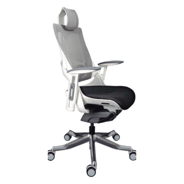 Silla Ejecutiva Blanca Ergonómica