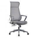 Silla Ejecutiva Malla Gris Alta