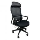 Silla Ejecutiva Malla Negra Acolchada