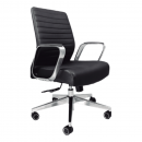 Silla Ejecutiva Piel Negra