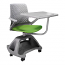 Silla Escolar Verde con Paleta