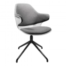 Silla Lounge Gris Trípode