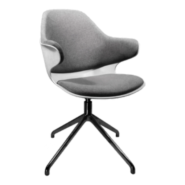 Silla Lounge Gris Trípode